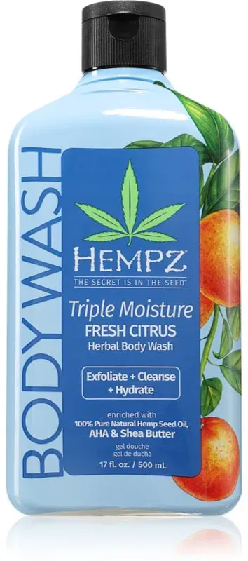 HEMPZ Triple Moisture Duschgel für den Körper 500 ml