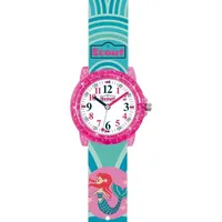 Scout Crystal 30mm Gehäuse weiß Armbanduhr