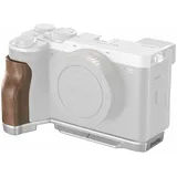 SmallRig L-Shape Mount Plate with Wooden Handle (Griff, Diverses Video Zubehör), Video Zubehör, Braun