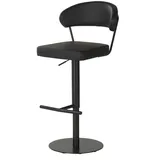 Barhocker  Kelvin , schwarz , Maße (cm): B: 53 H: 89 T: 56.0