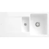 Villeroy & Boch Siluet 60 R rechts Einbauspüle keramik Handbetätigung 1000 x 510 mm