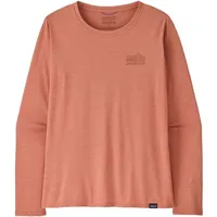 Patagonia Cool Daily Graphic Damen Longsleeve pink - XL