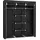 Songmics Stoffschrank, RYG12B schwarz 150,0 x 45,0 x 175,0 cm