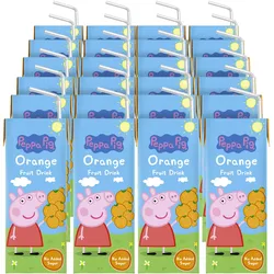 Peppa Pig Orange Fruit Drink 200 ml, 24er Pack