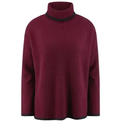 Rollkragen-Pullover include lila, 46