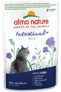 Almo Nature Intestinal Help met vis natvoer kat (70 g)  30 x 70 g