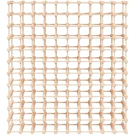 vidaXL Weinregal 112,5 x 23 x 123,5 cm Braun