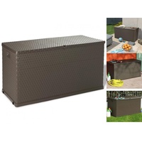vidaXL Auflagenbox Kissenbox Auflagenbox Gartenbox Braun 1205663 cm braun