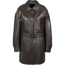 Freaky Nation Lederjacke »Lecia-FN« Freaky Nation coffee S(36)