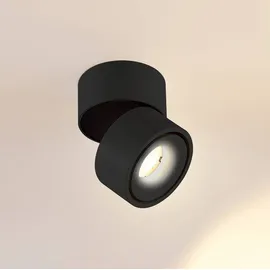 ARCCHIO Rotari, 980lm, 1-flg., schwarz - schwarz,