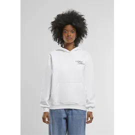 miss tee Give A Damn Hoodie Weiß XXL