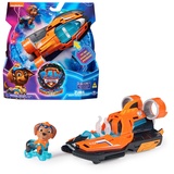 Spin Master Paw Patrol The Movie - Basis Fahrzeug Zuma mit Welpenfigur, Speedboot mit Licht- und Geräuscheffekten, Spielzeug geeignet für Kinder ab 3 Jahren