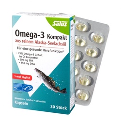 Salus Omega-3 Lachsöl Kapseln (30St)