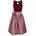 Midi Dirndl Rot 36