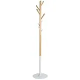 Alba Krapf Garderobenständer Alba 175 x 35,5 cm Braun / Weiß