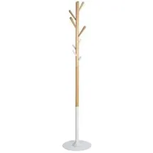 Alba Krapf Garderobenständer Alba 175 x 35,5 cm Braun / Weiß