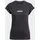 adidas Essentials Linear Cotton T-Shirt Black / White L