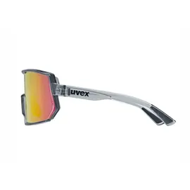 Uvex Sportstyle 235 - 100% UVA-, B, C Schutz - Smoke Transparent/Mirror Red