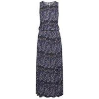 VIVANCE Maxikleid Blau/Rosé Bedruckt 46