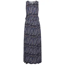 VIVANCE Maxikleid Blau/Rosé Bedruckt 46