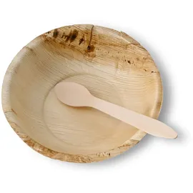 Greenbox - Palmblatt Schalen Palmware® 750 ml, rund, 25 St.