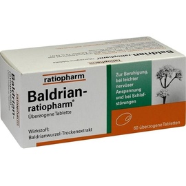 Ratiopharm Baldrian-ratiopharm überzogene Tabletten