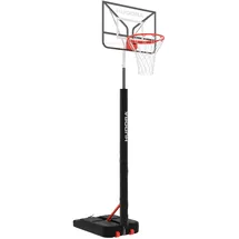 Hudora Basketballständer RoCo 260 (höhenverstellbar/fester Stand/Sicher/langlebig) - 165cm-260cm