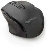 Amazon Basics Ergonomische kabellose USB Maus Schwarz