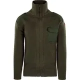 normani Outdoor Sports Herren-Strickjacke Istrup in Oliv | Gr.: L