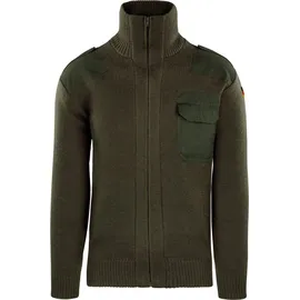 normani Outdoor Sports Herren-Strickjacke Istrup in Oliv | Gr.: L