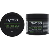 Syoss Max Hold Wax Syling Wachs Extra Starker Halt Mittlerer Glanz 150 ml