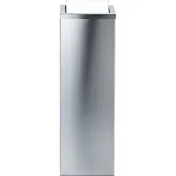 Decor Walther Badezimmer-Abfallbehälter 60 cm quadratisch Stahl matt