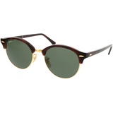 Ray Ban Clubround Classic RB4246 990 51-19 tortoise/green classic