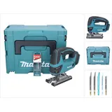 Makita DJV 180 ZJ Akku Stichsäge 18 V + 5 tlg. Stichsägeblatt Set + Makpac - ohne Akku, ohne Ladegerät