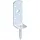 GAH Alberts Flechtzaunhalter L-Form 11,5 x 3,15 x 8,3 cm Gelb/Stahl