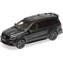 MINICHAMPS 437037360 1:43 BRABUS 850 WIDESTAR XL BASED ON MERCEDES-AMG GLS 63 - 2017 - BLACK METALLIC