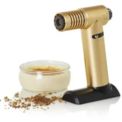 Flambierbrenner Brulée, gold