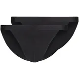 SKINY Tanga 2er Pack schwarz L
