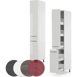 Vicco Apothekerschrank 30 cm 30 x 206,8 x 58 cm Weiß