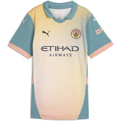 Manchester City 24/25 Viertes Trikot Damen PUMA Rosebay Bold Blue Pink XS