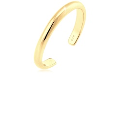 Elli MIDI Knuckle Minimal Trend 925 Sterling Silber goldfarben Damen 
