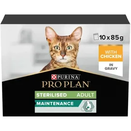 Purina Sterilised Nutrisavour Huhn Katzen-Nassfutter 10 x 85 g