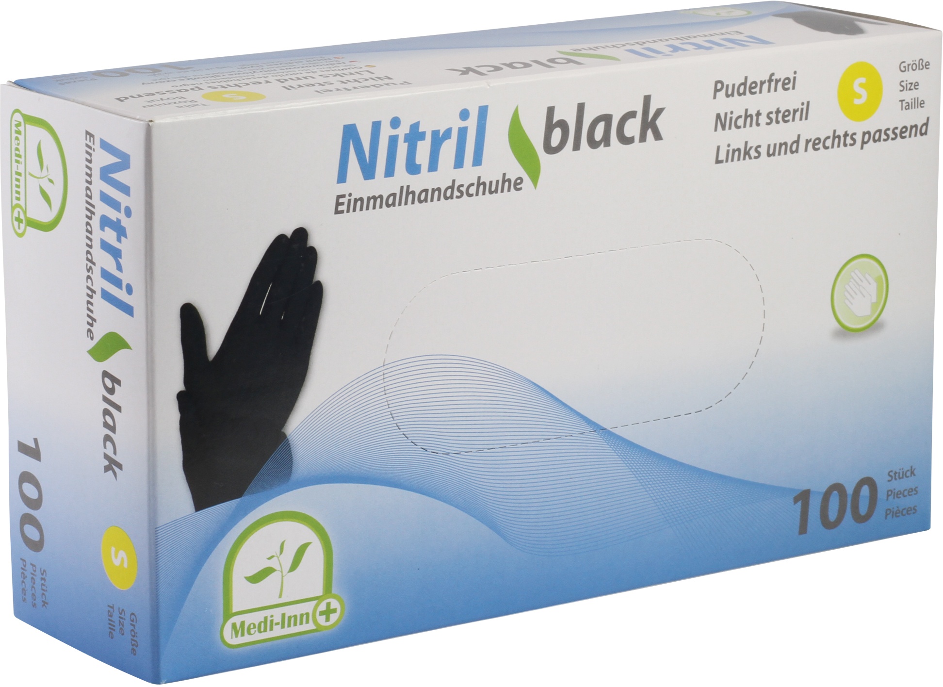 Medi-Innn Nitril Einmalhandschuhe black