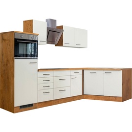 Flex-Well Winkelküche »Vintea«, Breite 280 x 170 cm, mit und ohne E-Geräte lieferbar, weiß