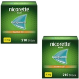 diverse Firmen nicorette Kaugummi 4 mg freshfruit Doppelpack