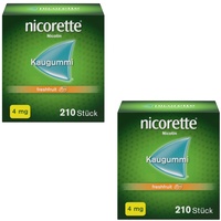 diverse Firmen nicorette Kaugummi 4 mg freshfruit Doppelpack