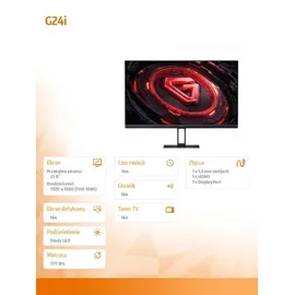 Xiaomi G24i Gaming-Monitor 24" schwarz