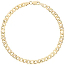 FIRETTI Panzerarmband aus vergoldetem Silber 925 21