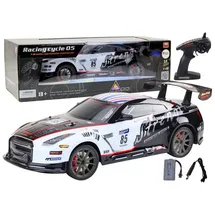 LeanToys RC-Auto Sportwagen 1:8 CH RTR weiß