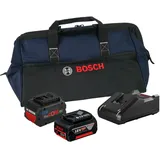 Bosch Starter-Set 18 V 1 x 4,0 Ah Akku + 1 x 5,5 Ah Akku + Ladegerät